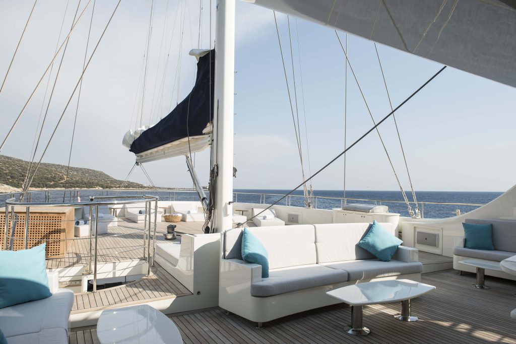 Meira yacht deck